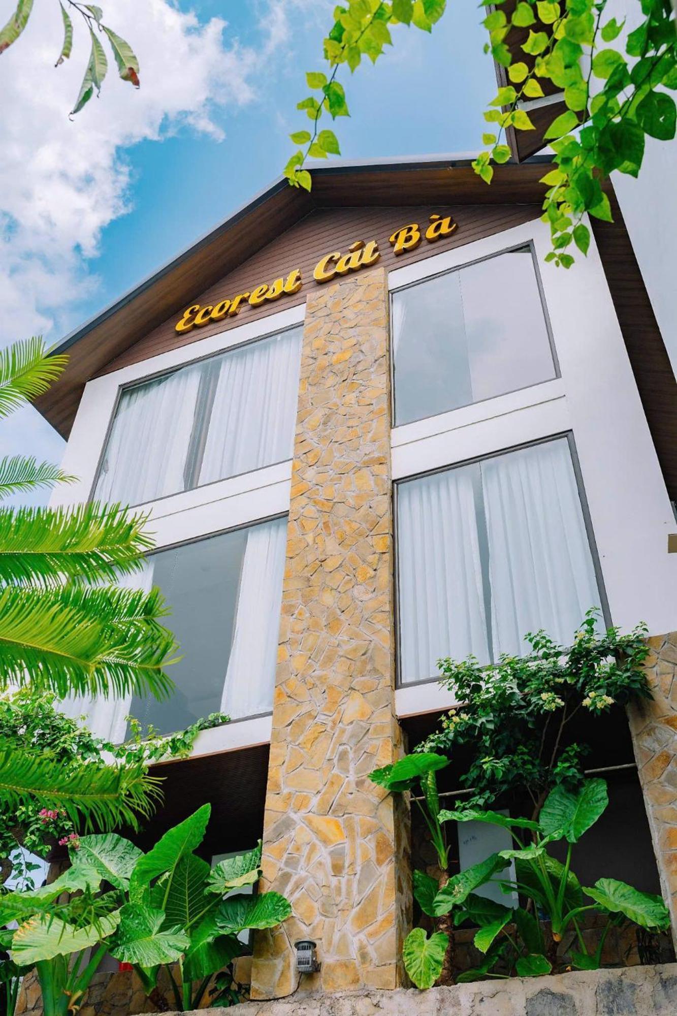 Ecorest Villa Cat Ba Chan Chau Экстерьер фото